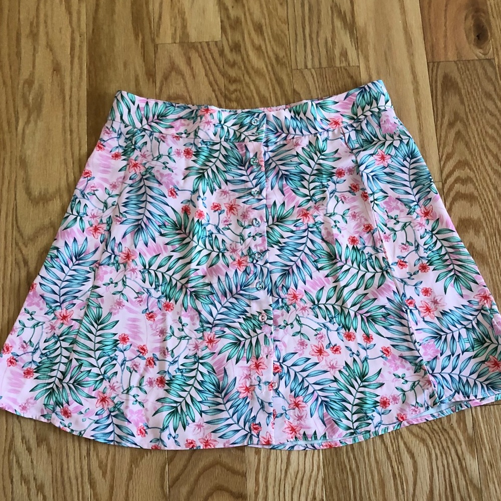 REVOLVE Majorelle Floral Miniskirt